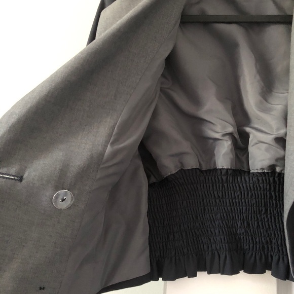 AMNUE 2-piece Blazer & Asymmetrical Strapless Dress Set - Picture 6 of 9